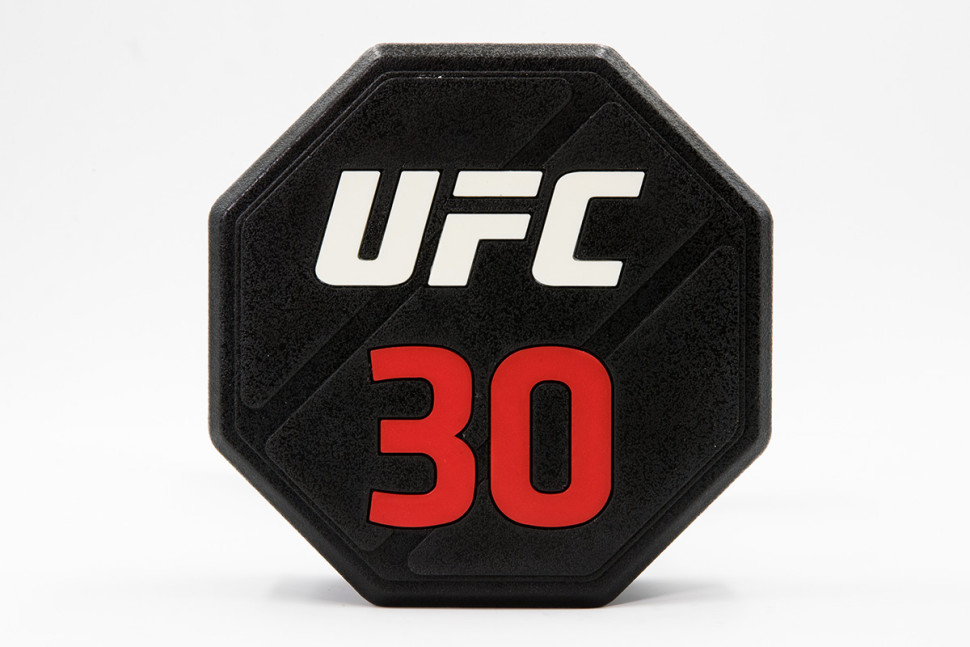 Комплект   премиальных полиуретановых гантелей UFC от 2 до 20кг (10пар)